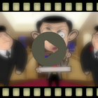 Video of mr Bean cartoon icône