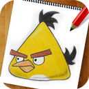 How Draw Bird Angry APK
