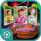 Birthday Video Maker icône