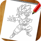 How To Draw DBZ آئیکن