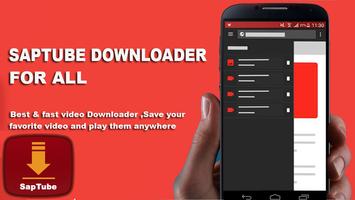 Saptube Downloader HD capture d'écran 1