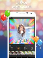 برنامه‌نما Birthday Video Maker عکس از صفحه