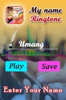 My Name Ringtone Affiche