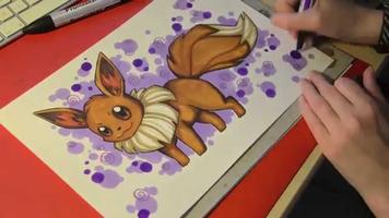 How to draw Pokedex penulis hantaran