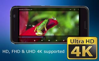Video Player Ultra HD 4K Affiche
