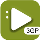 Jogador 3gp ícone