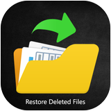 restaurer les fichiers supprimés icône