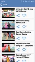Sapna choudhary dance video 2017 & haryanvi dance ภาพหน้าจอ 2