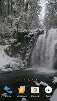 Winter Waterfall Theme স্ক্রিনশট 2