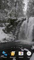 Winter Waterfall Theme স্ক্রিনশট 3