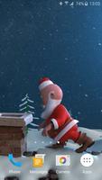 Funny Santa Claus 3D Wallpaper screenshot 2