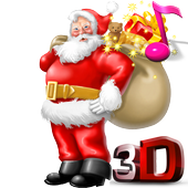 Santa Claus 3D Live Wallpaper icon