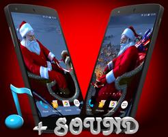 Santa Claus 3D Live Wallpaper-poster