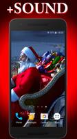 Santa Claus 3D Live Wallpaper capture d'écran 2