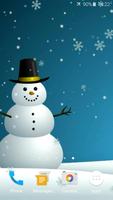 Snowman Live Wallpaper Ekran Görüntüsü 3