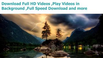 Full HD video downloader Affiche