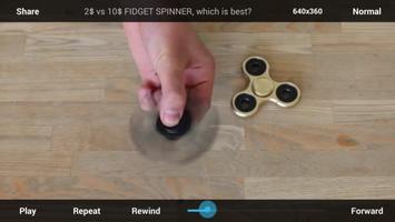 Fidget Spinner Videos capture d'écran 2