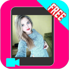 Girl live video chat أيقونة