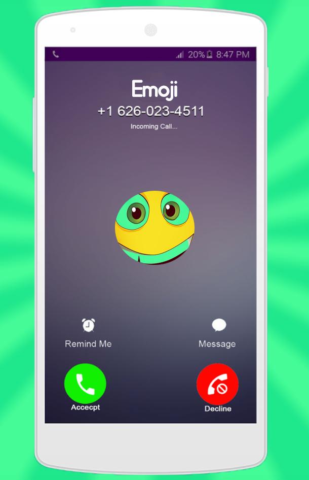 Emojis Fake Call Simulator For Android Apk Download