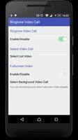 Video Ringtone Caller ID 🎵 capture d'écran 3
