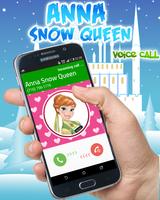 Call From Anna Snow Queen - Girls Games постер