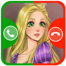 Call From Rapunzel Princess - Girls Games APK