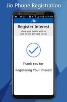 Free Jiio Phone Registration capture d'écran 1
