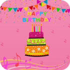Birthday Song with Name : Birthday Frame, Sticker 图标