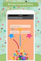 Birthday Song with Name : Birthday Frame, Sticker 海报