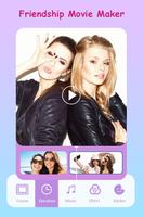 Friendship Movie Maker : Friendship Sticker, Music capture d'écran 1