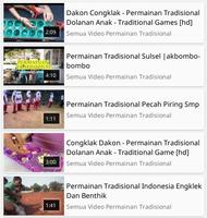 Video Permainan Tradisional Affiche