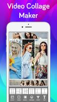 Video collage app-Grid maker,live collage apps plakat