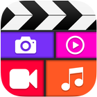 Video collage maker with music-Video collage icône