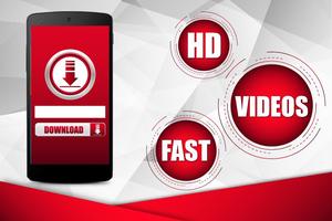 Fast Downloader For Videos Affiche
