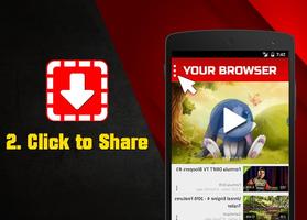 HD Video Downloader Manager ภาพหน้าจอ 1