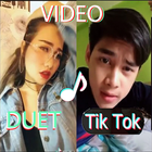 Video Duet Tik Tok icône