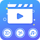 Icona Video Jode - Video Merger - Video me Gaana badle