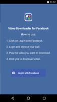 Video HD Downloader for Facebook Lite captura de pantalla 3