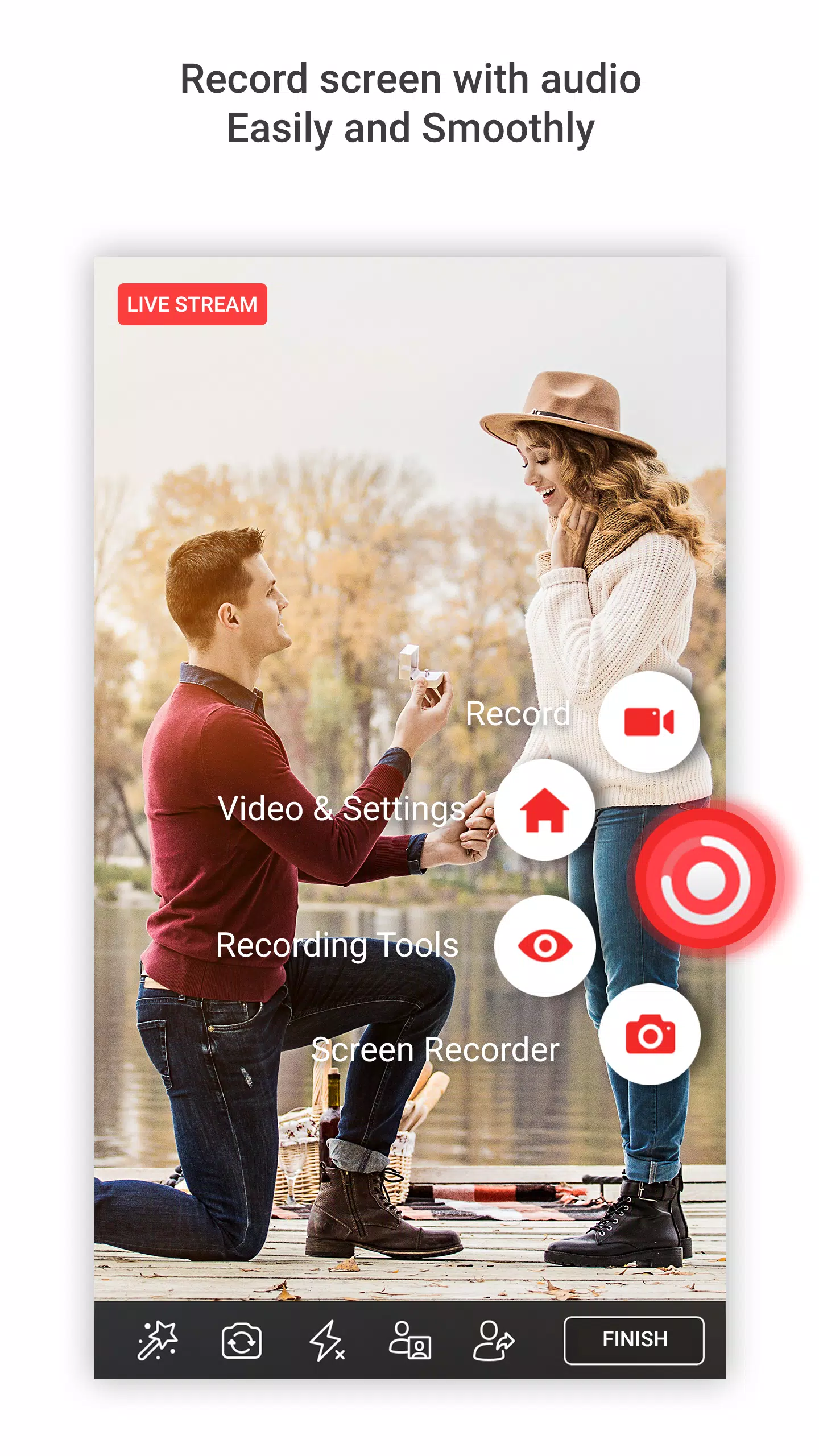 Bildschirm Aufnehmen Mit Ton Und Video, Skreenshot für Android - APK  herunterladen