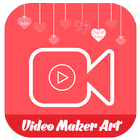 Video Maker Art أيقونة