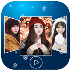 Snowfall Video Maker icono