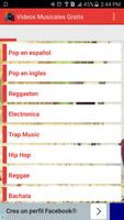 Videos Musicales Gratis capture d'écran 2
