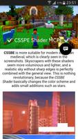 Csspe Shader for Mcpe Affiche