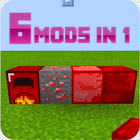 6 Mods in 1 modpack for mcpe icône