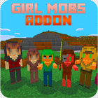 Girl Mobs addon for mcpe icône