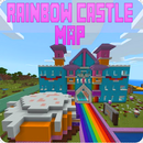 Rainbow Castle map For Mcpe APK
