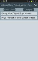 Videos of Priya Prakash Varrier - Funny Viral Clip capture d'écran 2