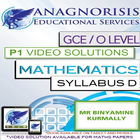 Video Solutions CIE O Level Maths D Paper 1 图标