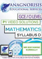 Video Solutions CIE O Level Maths D Paper 1 स्क्रीनशॉट 1