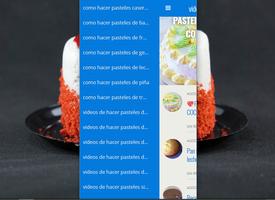 Videos de Hacer Pasteles captura de pantalla 1